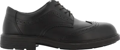 Produktbild von Safety Jogger Sicherheitsschuh S3 Manager, eleganter Arbeitsschuh aus Leder, schwarz, Gr. 43