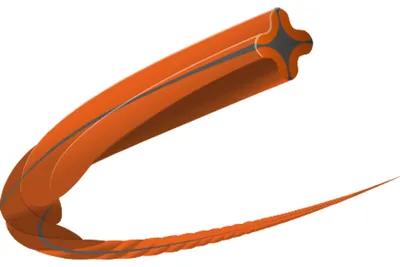 Image de Husqvarna Whisper-Twist fil de coupe Ø2mm x 112 m