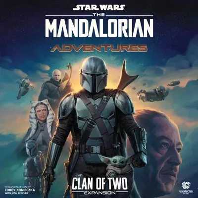 Zdjęcie produktu dla Asmodee Star Wars The Mandalorian Adventures: Clan Of Two Expansion, Gra planszowa, 12 lat(a), 30 min