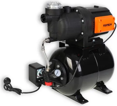 Produktbild von FUXTEC Hauswasserwerk 1200 Watt Motor 9m Tiefe 4,8bar 3800 Liter FX-HWW2200