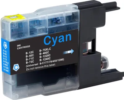 Immagine prodotto di TECHTEK Inchiostro sostituisce LC12, LC1220, LC1240C, LC40, LC400, LC71, LC73, LC75 compatibile con [Brother] DCP-J 525 N, DCP-J 525 W, DCP-J 540 N,