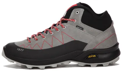 Produktbild von Grisport Outdoorschuh Schnürer Tundra Vesuvio grau/schwarz/rot, Echtleder, TEX, Herren:36 EU
