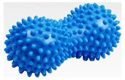Produktbild von Fußmassage Igelball Roller für Stressreduzierung und Entspannung - Blau