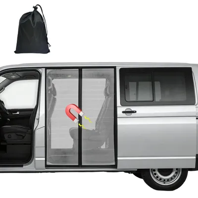 Obrázok produktu pre Magnetická sieťka proti hmyzu pre vozidlá VW T5/T6 s UV ochranou a vetraním