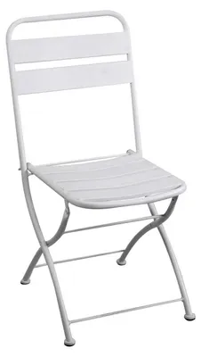 Immagine prodotto di Sedia Pieghevole 44x53xh86 cm in Metallo Rovigo Bianco
