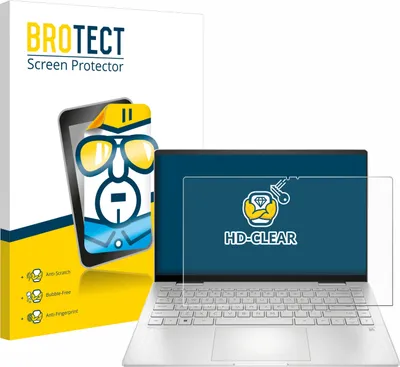 Produktbild von Für HP Pavilion x360 14-ek2154ng 14" Schutzfolie BROTECT Displayschutz Display Schutz Folie Klar Transparent