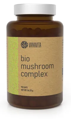 Produktbild von GymBeam -  Pilze Complex - VanaVita, 90 Kapseln