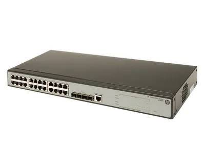 Obrázok produktu pre HPE V V1910-24G, Riadený, L2+, Plne duplexný režim