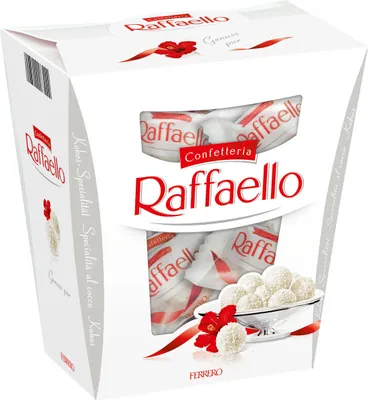 Produktbild von Raffaello aus Kokosraspeln mit einer cremiger Füllung 150g 6er Pack
