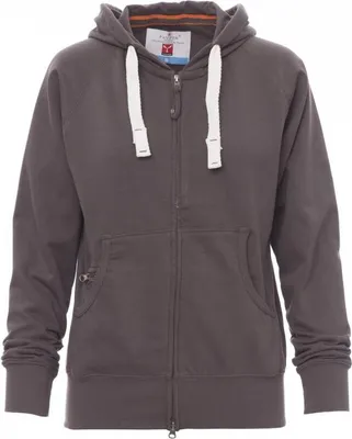 Produktbild von Damen Sweatjacke "HAWAII+LADY" - Payper Rauchgrau M