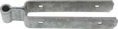 Obrázok produktu pre Krátky okenicový záves Pozinkovaný s dvojitým závesom 30 cm pre anglické dvere s hrúbkou 51 mm - za kus