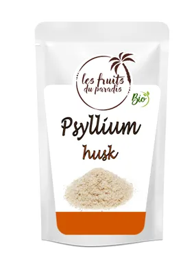 Obrázek produktu pro Psyllium Husk- Jitrocel indický Bio 1 kg LES FRUITS DU PARADIS