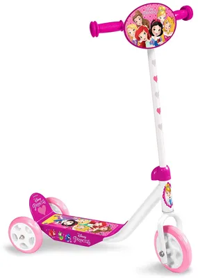 Zdjęcie produktu dla Księżniczka 3-wiel kinderstep girl freewheel biały/różowy
