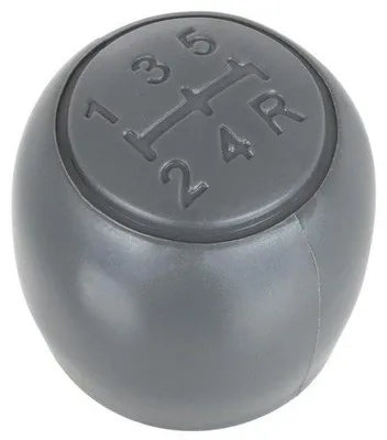 Immagine prodotto di Pomello del cambio Knauf grigio, a 5 marce, per Fiat Panda 169, dal 2003 al 2012