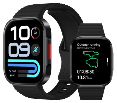 Produktbild von 18 Tage Akku Display Integriertes GPS Gesundheitsüberwachung Black Watch 6 Lite