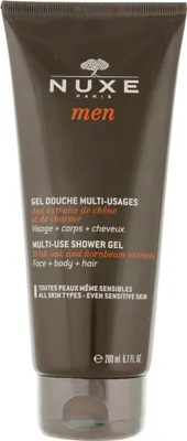 Produktbild von NUXE Men, Duschgel, 200 ml, Erwachsene, Männer, Körper & Haar, Jeder Hauttyp
