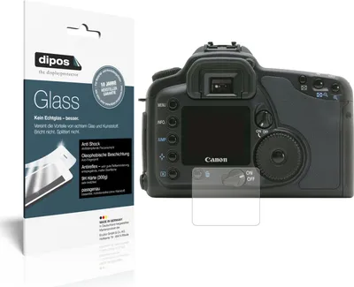 Obrázok produktu pre 2x ochranná fólia pre Canon Eos 10D matná - Anti-Shock 9H fólia dipos Glass plastové sklo