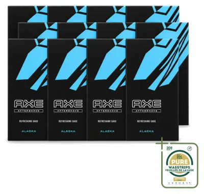 Immagine prodotto di 12 confezioni di dopobarba Axe Alaska - 100 ml - Confezione da 12 pezzi