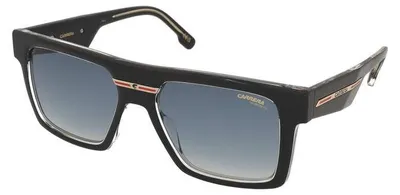 Produktbild von Carrera VICTORY C 25/S BLACK CRYSTAL/BLUE SHADED 55/18/145 Herrenbrillen Sonnenbrillen