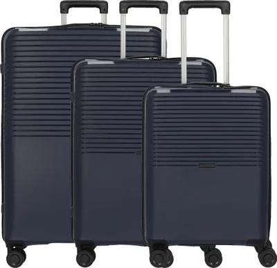 Produktbild von d&n Travel Line 4000 4-Rollen Kofferset 3tlg.