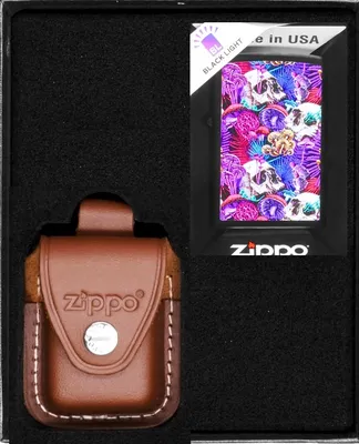Produktbild von Zippo Feuerzeug Psychedelic Mushroom Design Geschenkset Nr. 2
