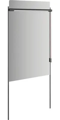Produktbild von VitrA LED Spiegel Equal 63 x 138 cm schwarz matt IP 20