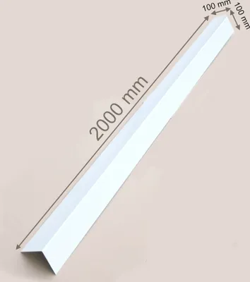 Produktbild von Winkelprofil Alu Winkel Aluprofil Aluminium L Profile 100mm Alubleche Dachbleche