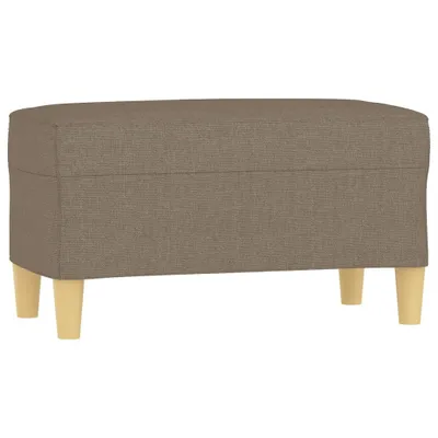Image de Banc Taupe 70x35x41 cm Tissu