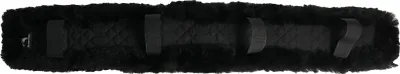 Produktbild von Engel Reitsport Lammfell Brustblattunterlage Schwarz/Schwarz 80x10cm