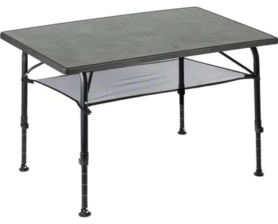 Immagine prodotto di Brunner Recreo Tavolo pieghevole in alluminio Tavolo da campeggio 100 x 68 cm Nero Grigio