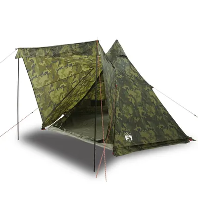 Image de Tente familiale tipi 6 personnes camouflage imperméable