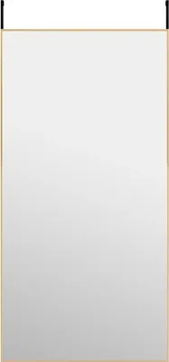 Obrázok produktu pre vidaXL Zrkadlo na dvere Golden 50x100 cm Sklo a hliník