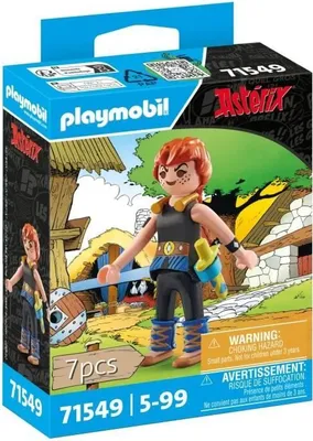 Image de PLAYMOBIL Astérix : Adrénaline, Jeu de Construction Multicolore, 49 Pièces, 4+ Ans, 31.02 g