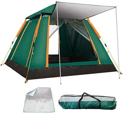 Image de Tente imperméable - 4 personnes - Vert