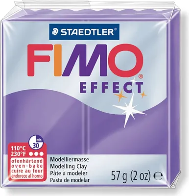 Produktbild von FIMO EFFECT Modelliermasse ofenhärtend transparent lila 57 g