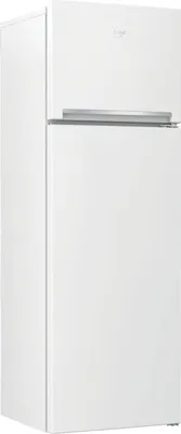 Image de Réfrigérateur Congélateur Haut Beko RDSA310M40WN, 306 Litres, Froid Brassé, Technologie MinFrost, 3 Clayettes en Verre