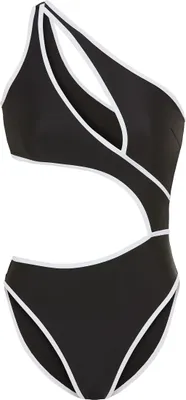 Produktbild von LSCN by Lascana Monokini schwarz-weiß Größe 38