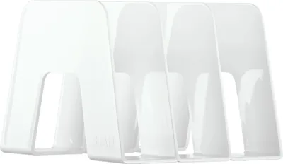 Produktbild von Katalogsammler Sorter 3 Fächer weiß Packung mit 2 Stück