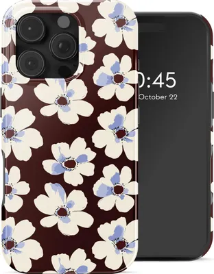 Productafbeelding van Selencia Vivid Backcover met MagSafe voor de Apple iPhone 16 Pro Max - Choco Flower Pop