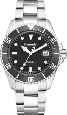 Produktbild von Gigandet Automatikuhr Edelstahl Saphirglas Sea Ground 300 - G300-001M