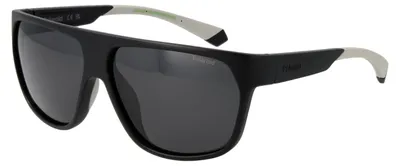 Produktbild von Polaroid 7053/S Sonnenbrille Herren Polycarbonat schwarz 60-12-140