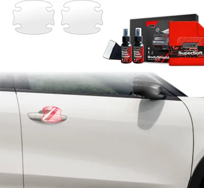 Immagine prodotto di pellicola protettiva Grizz Protector 2in1 per gli incavi delle maniglie delle porte - Alfa Romeo Junior (2024-2025)