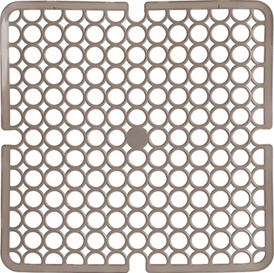 Produktbild von SPÜLBECKEN EINLAGE 28x28cm Spülbeckenmatte Spülbeckeneinlage Spülmatte Abtropfmatte Matte 85 (Beige)