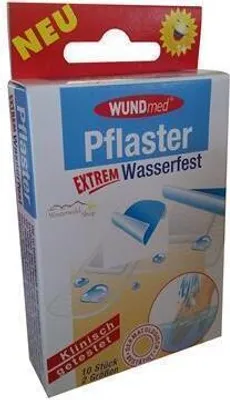 Obrázek produktu pro WUNDmed® 02-045 WUNDmed® Pflaster Extrem Wasserfest 02-045 weiß, 10 St.
