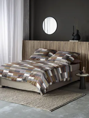 Produktbild von Irisette Edel-Feinbiber Bettwäsche-Garnitur Koala 8534  Farbe kupfer  135x200+80x80cm