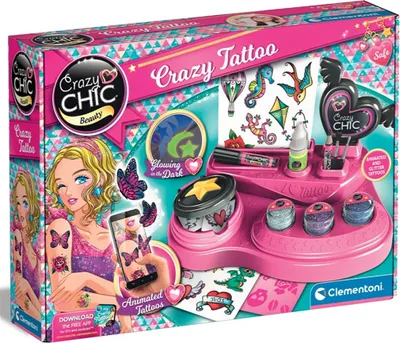 Obrázok produktu pre CLEMENTONI Crazy Chic Bláznivé tetovanie