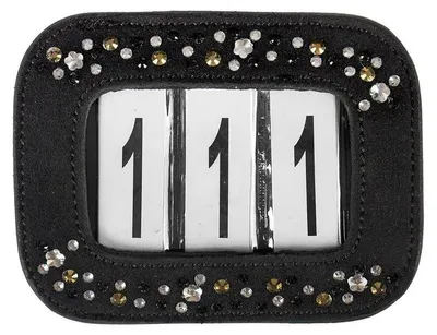 Zdjęcie produktu dla Horka Leather Number Holder Czarny Czarny Jeden rozmiar