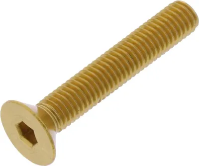 Produktbild von Senkschraube JMP Bolt M5x0,8mm 30mm Aluminium gold