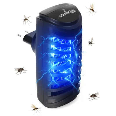 Obrázok produktu pre Insekticídna lampa LEHMANN LHOIL-1010, elektrická lampa na ničenie hmyzu, UV LED svetlo, výkon 15 m²