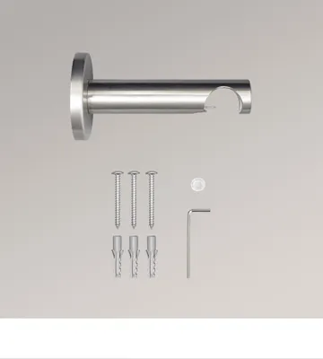 Produktbild von LYSEL® Träger offen für Opal-Stangen Edelstahl-Optik